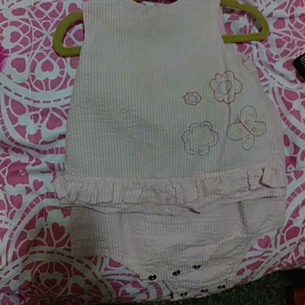 Boutique flower onesie